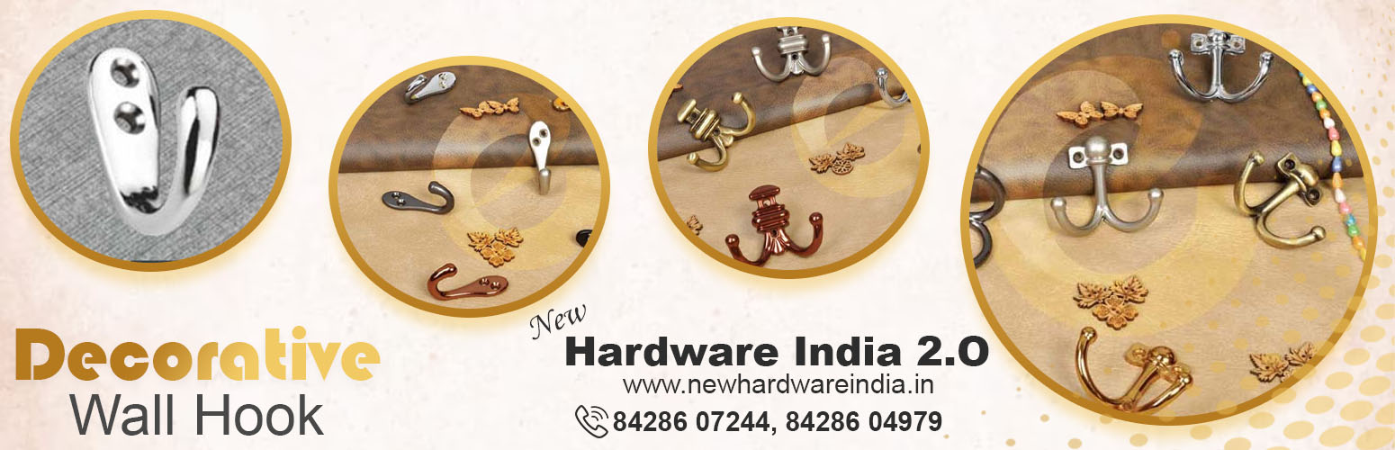 Decorative Wall Hook, New Hardware India, Ambattur, Chennai.